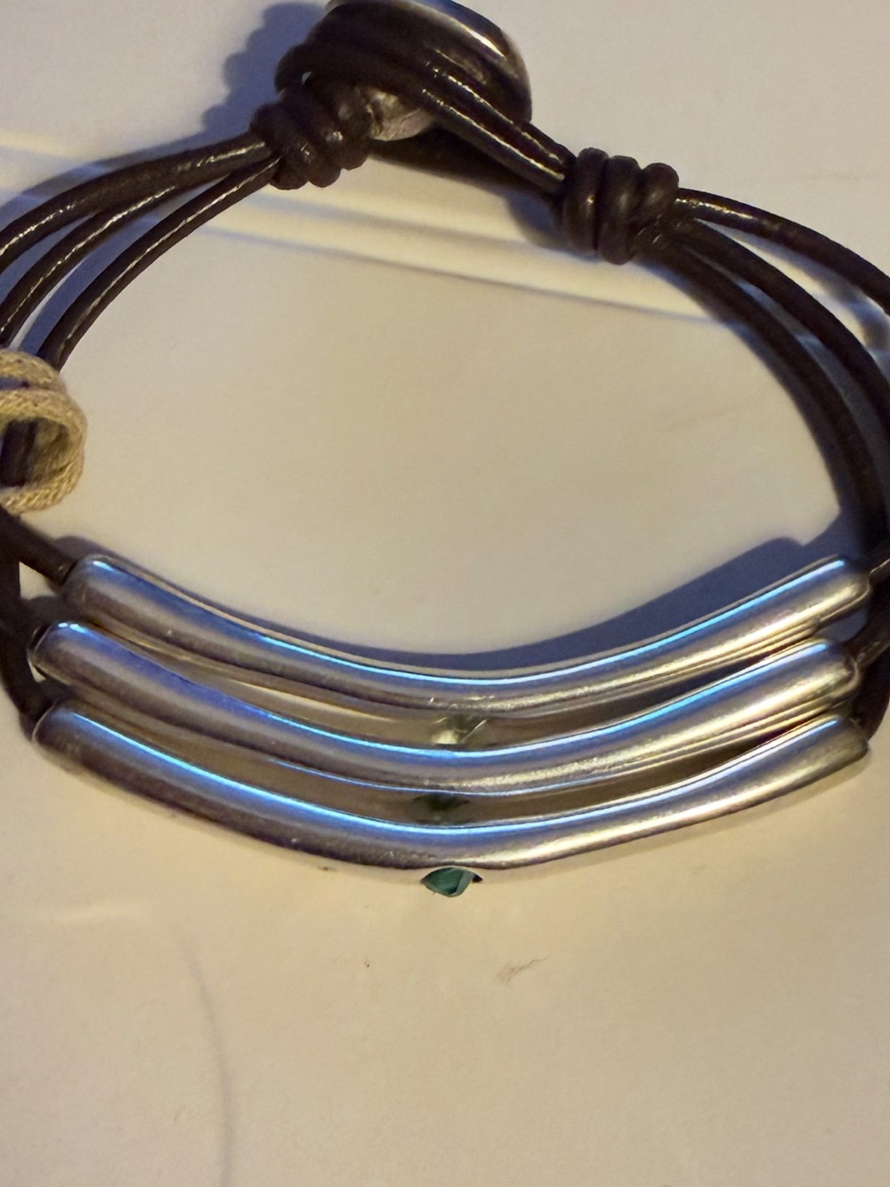 NWT Uno de 50 Silver Multi-Strand Bracelet